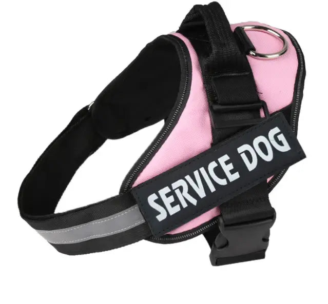 Personalized Dog Harness NO PULL Reflective Breathable Adjustable Pet Harness Vest For Small Large Dog Custom Patch Pet