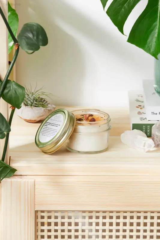Abundance Candle / Ritual Candle / Intention Candle / Hand Poured - Estalios