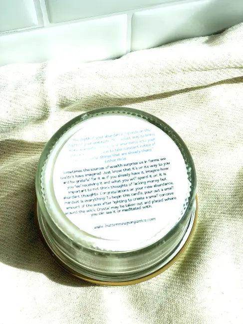 Abundant Radiance Aromatic Candle for Positive Energy - Estalios