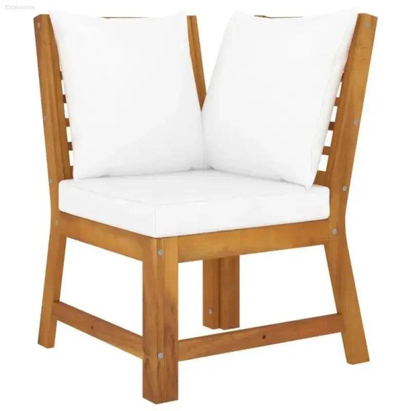 Acacia Wood Oasis: your Dream Outdoor Sectional! Get Ready to Transform your Patio Into the Ultimate Relaxation Zone with our Stunning Wooden Outdoor Sectional Sofa - Estalios