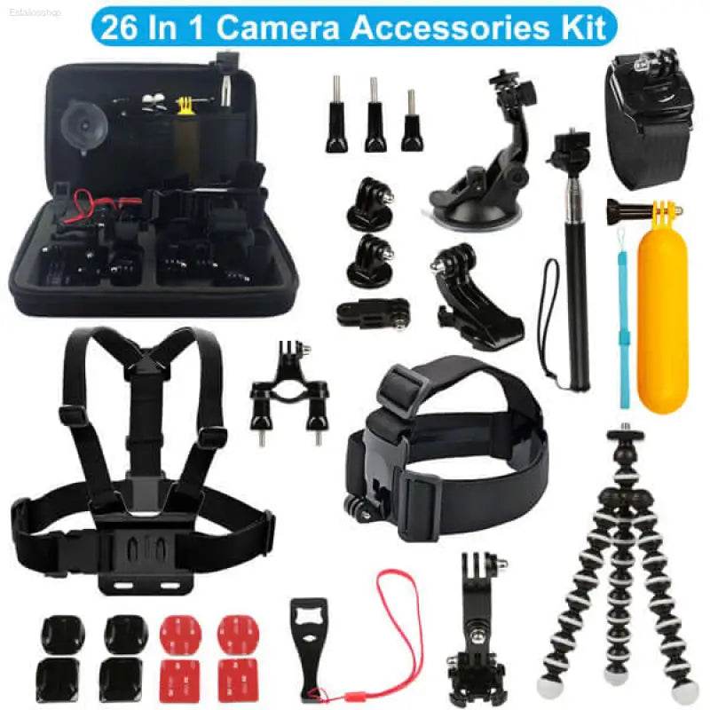 Camera accessories kit.