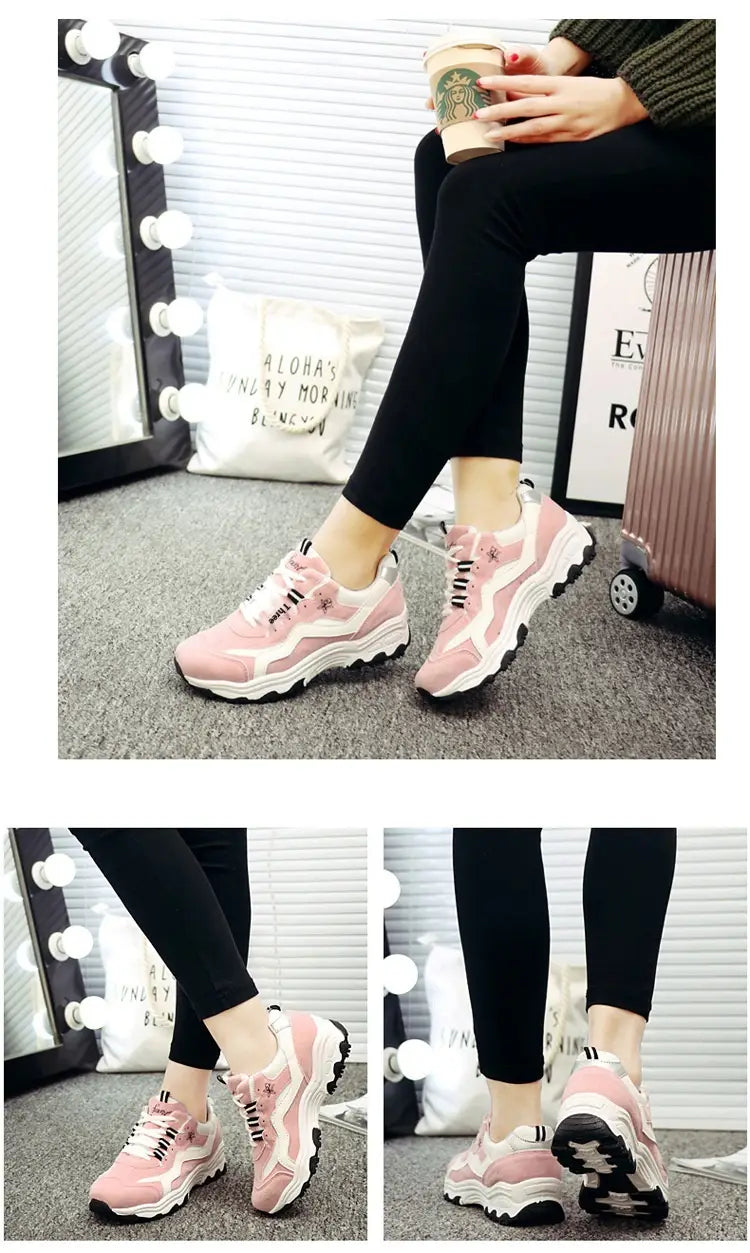 Spring New Low-top Platform Casual Sneaker Women