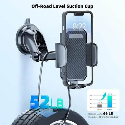 Adjustable 360° Car Phone Holder for Ultimate Viewing Experience - Estalios