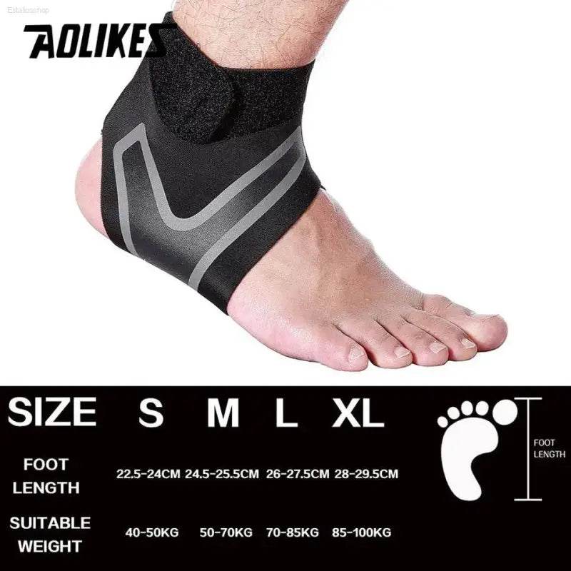 Adjustable Ankle Support Brace for Sprain Prevention and Fitness - Estalios