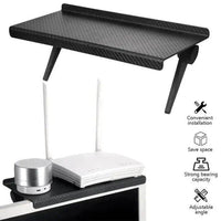 Upgrade Your Setup with Sleek Adjustable Carbon-Fiber Shelf - Estalios