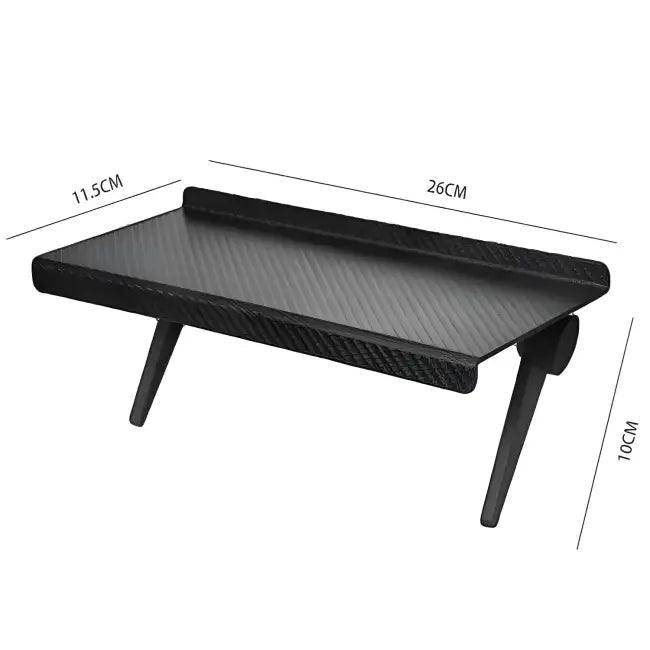 Upgrade Your Setup with Sleek Adjustable Carbon-Fiber Shelf - Estalios