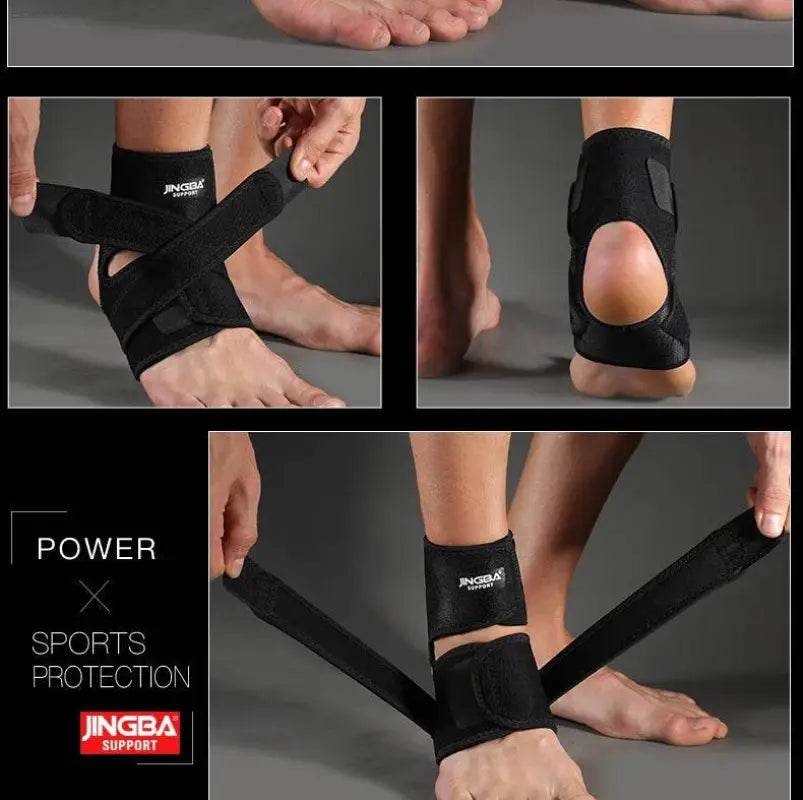 Unleash your Power: Jingba Adjustable Compression Ankle Support! - Estalios