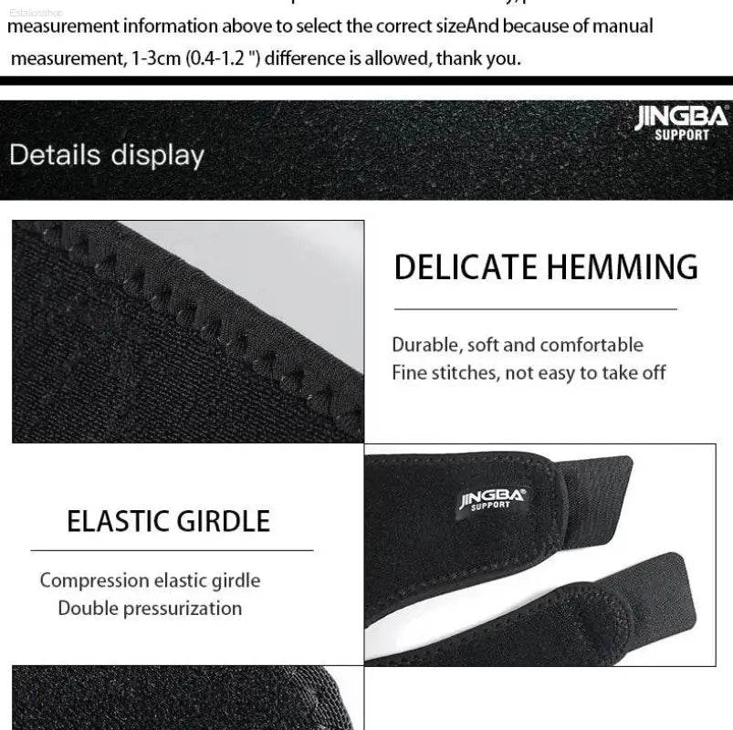 Unleash your Power: Jingba Adjustable Compression Ankle Support! - Estalios