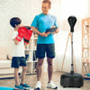 Adjustable Freestanding Punching Bag with Boxing Gloves - Estalios