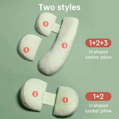 Adjustable Maternity Pillow Set for Ultimate Pregnancy Comfort - Estalios