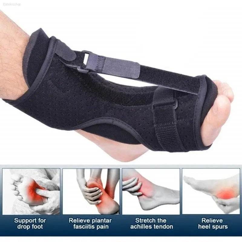 Adjustable Plantar Fasciitis Night Splint Foot Drop Brace - Estalios
