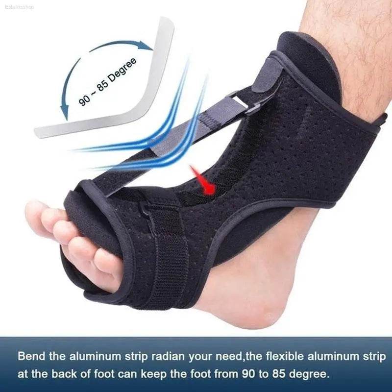 Adjustable Plantar Fasciitis Night Splint Foot Drop Brace - Estalios
