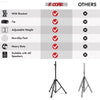 Adjustable Tall Speaker Stand Tripod for DJ Studio Use - Estalios