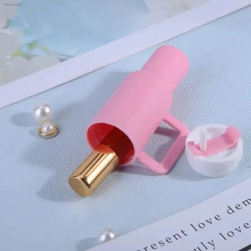 Cute Mini Cup Keychain Lip Balm Holder for Handbag Decor and Essential Accessory