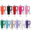 Cute Mini Cup Keychain Lip Balm Holder for Handbag Decor and Essential Accessory