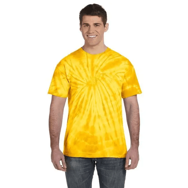 Adult 5.4 oz. 100% Cotton Spider T-Shirt - SPIDER ORANGE - S - Estalios