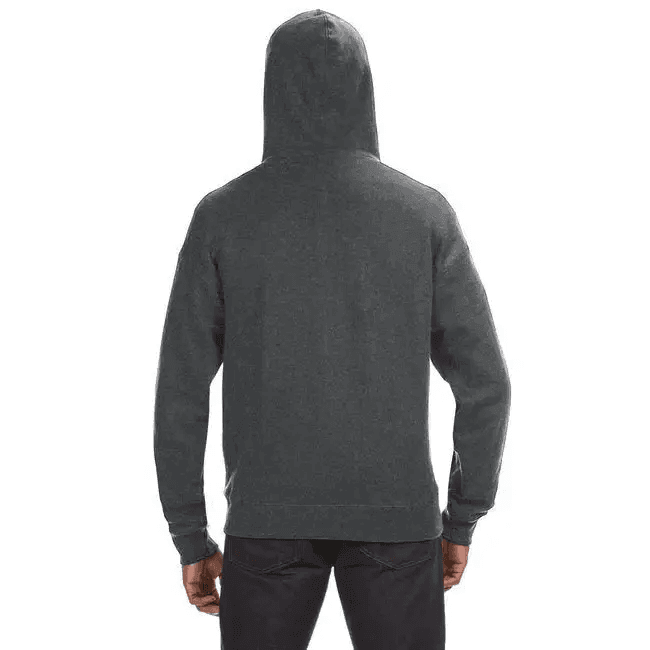 Adult Premium Full-Zip Fleece Hooded Sweatshirt - OXFORD - S for Cozy Comfort - Estalios