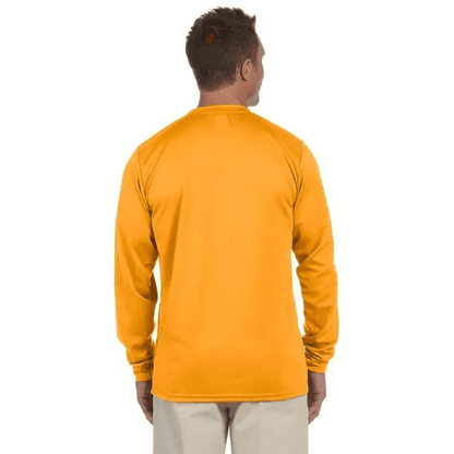 Adult Wicking Long-Sleeve T-Shirt - WHITE - L for Comfort - Estalios