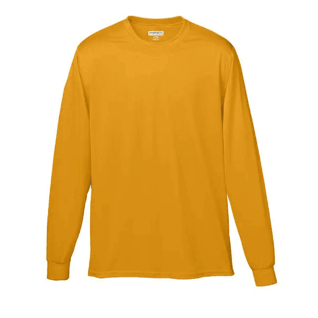 Adult Wicking Long-Sleeve T-Shirt - WHITE - L for Comfort - Estalios
