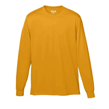Adult Wicking Long-Sleeve T-Shirt - WHITE - L for Comfort - Estalios