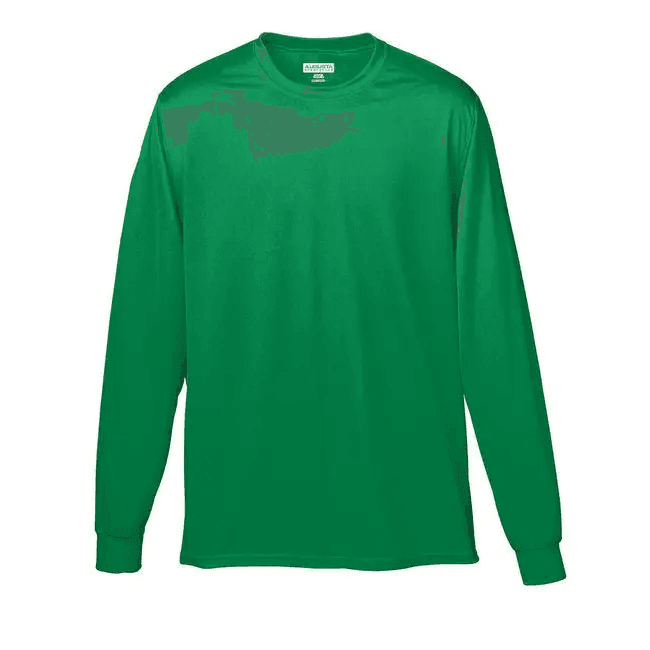 Adult Wicking Long-Sleeve T-Shirt - WHITE - L for Comfort - Estalios
