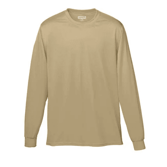Adult Wicking Long-Sleeve T-Shirt - WHITE - L for Comfort - Estalios