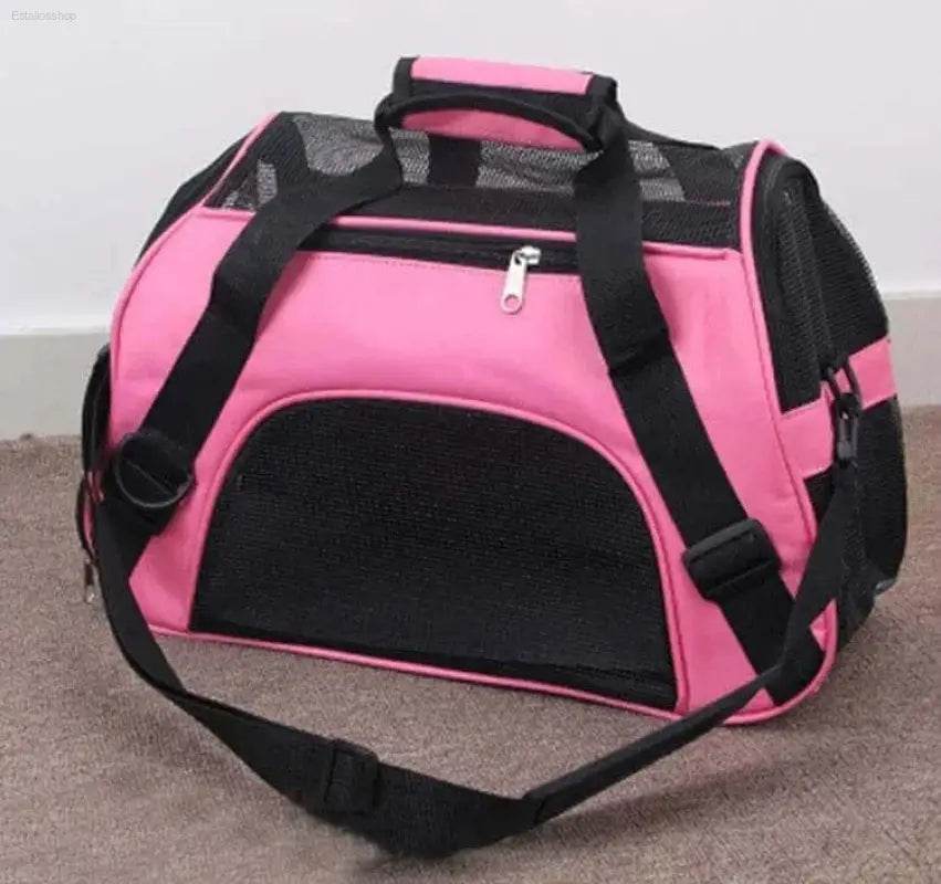 Adventure Awaits: Grab your Go-anywhere Dog Cat Carrier Bag! your Furry Friend Deserves the Best Travel Experience, and our Blue Pet Carrier Delivers - Estalios