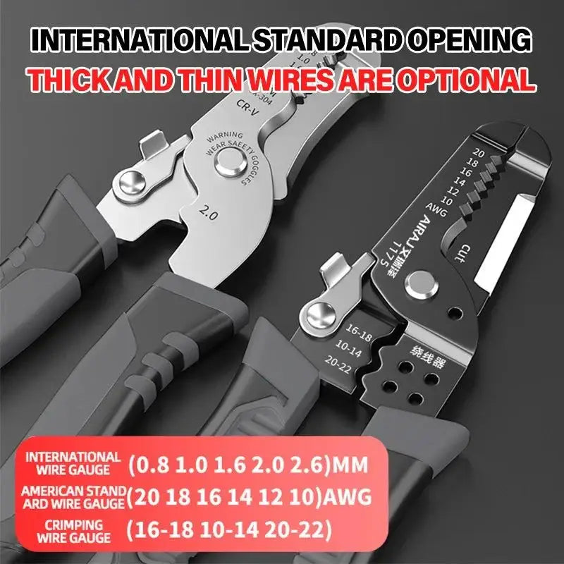 Airaj Multitool Wire Stripper Plier Crimper, the ultimate stripper tools multitool