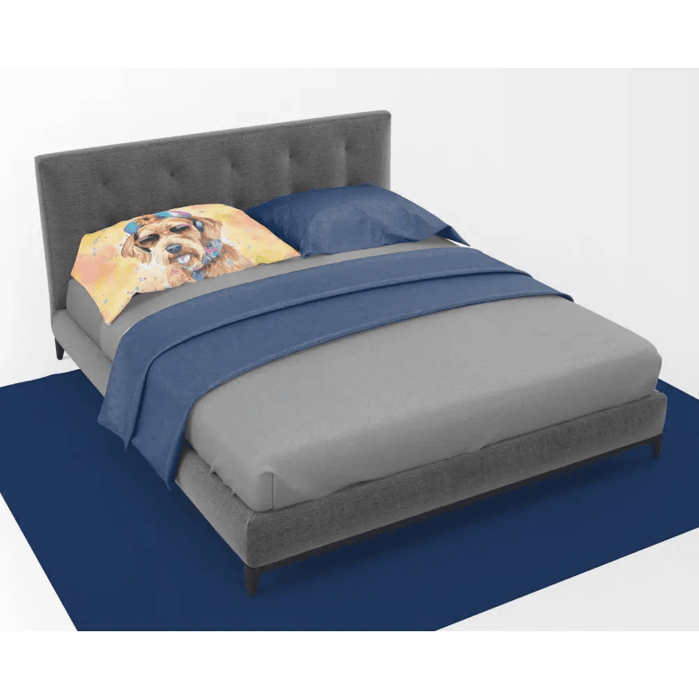 Airedale Terrier Hippie Dawg Super Soft Pillowcase Upgrade - Estalios
