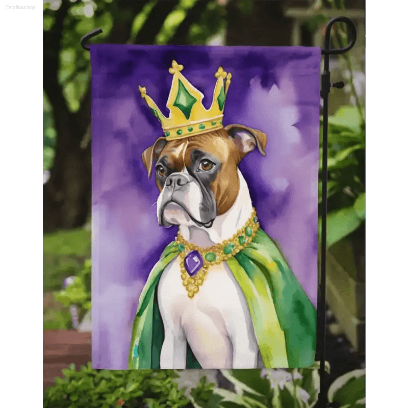 All Hail the Boxer King Garden Flag! - Estalios