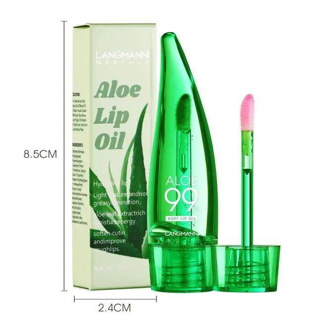 Aloe Lip Oil: Color Changing Aloe Vera for Hydration - Estalios