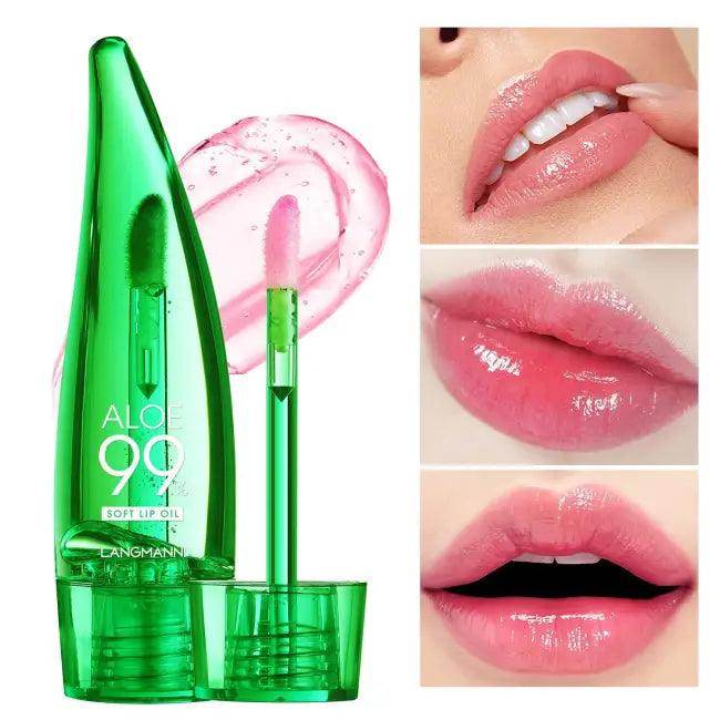 Aloe Lip Oil: Color Changing Aloe Vera for Hydration - Estalios