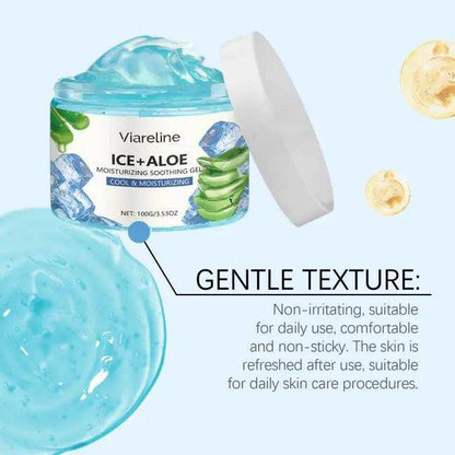 Aloe Vera Moisturizing Gel for Youthful Soothing Care - Estalios