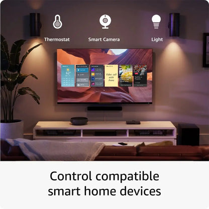 Smart home control on Fire TV Stick 4K Max with Wi-Fi support for easy streaming