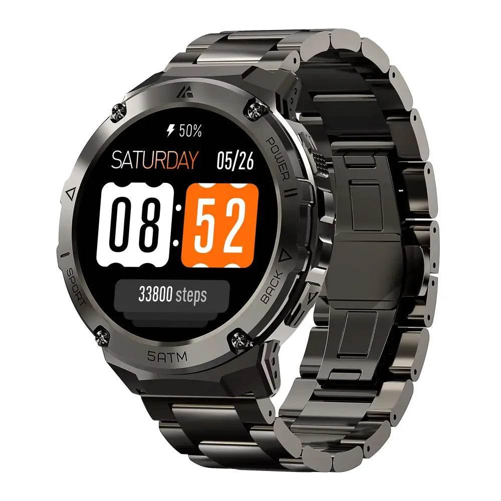 AMAZTIM T3E GPS Smart Watch for Men - 5ATM Waterproof - Estalios