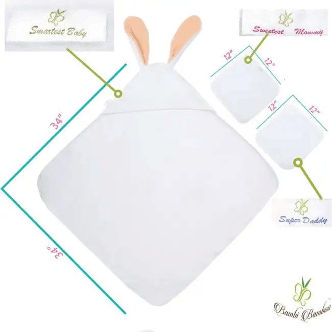 Hop Into Cuteness with Our Adorable Bunny Towel - Estalios