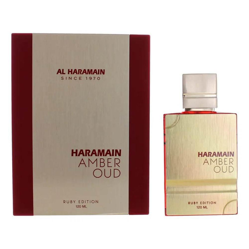 Amber Oud Ruby Edition by Al Haramain 4 oz Luxury Fragrance - Estalios
