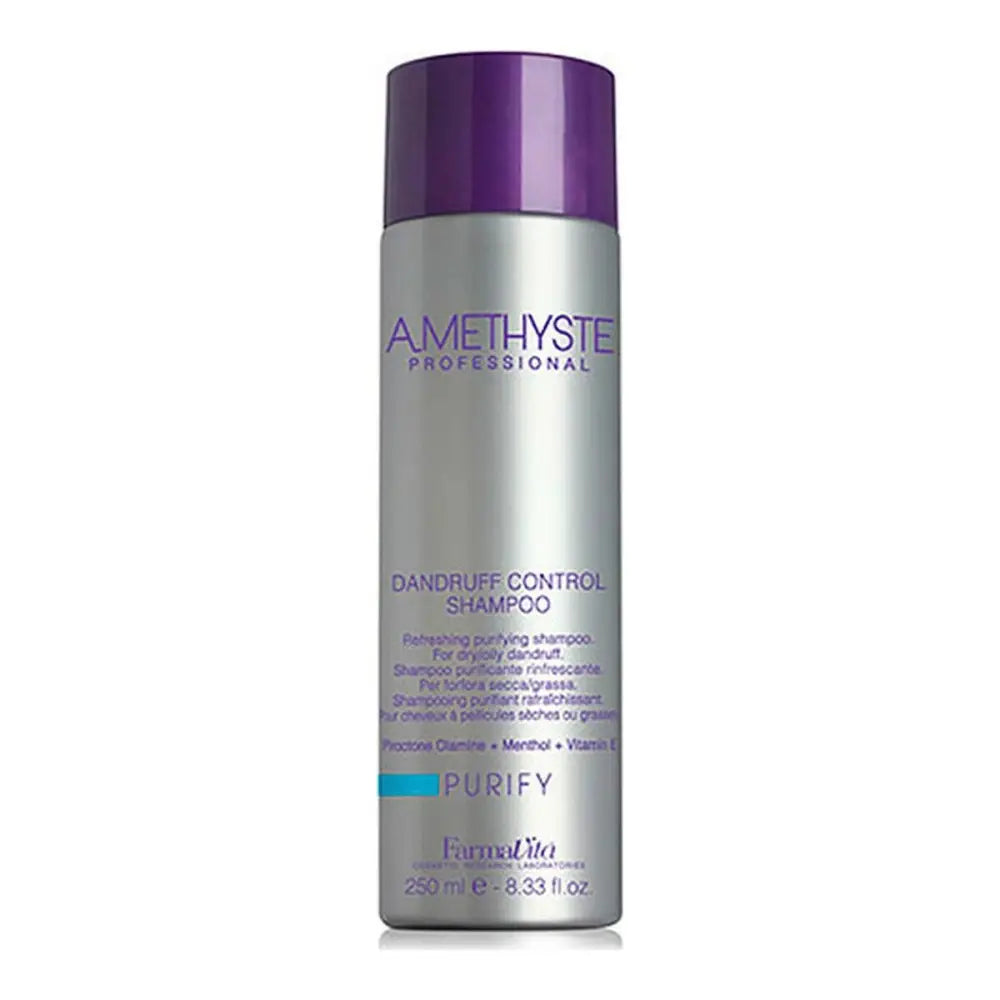 Amethyste Purify Anti-Dandruff Shampoo for effective dandruff control and scalp care