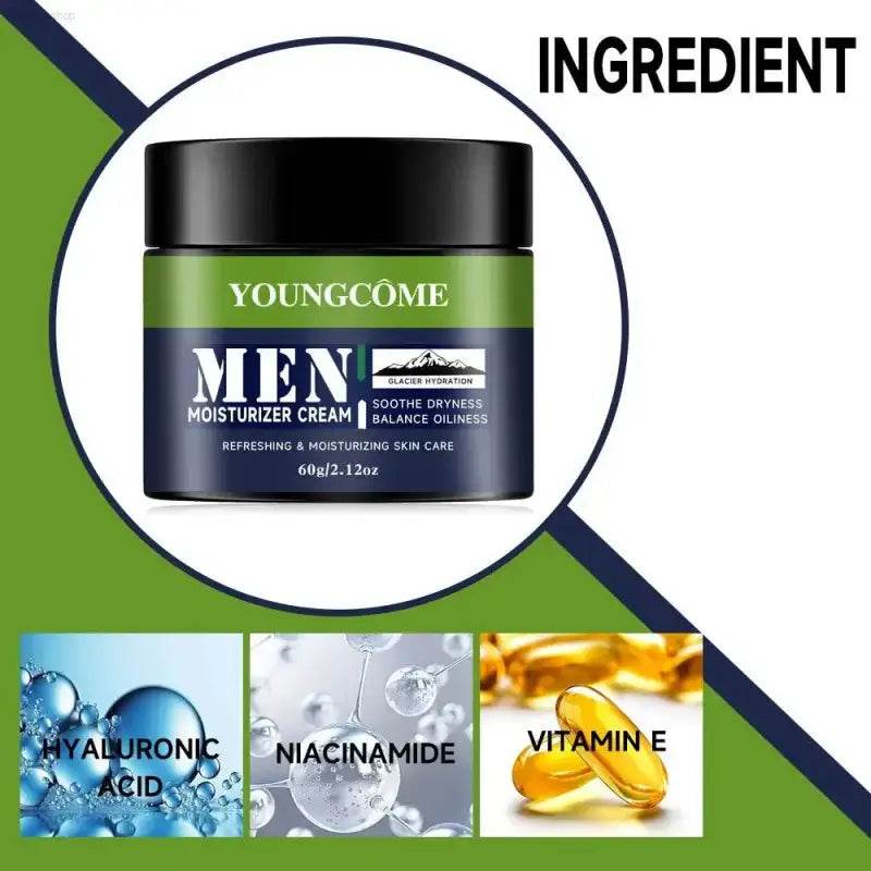Anti Aging & Wrinkle Cream for Men with Pore Concealment - Estalios