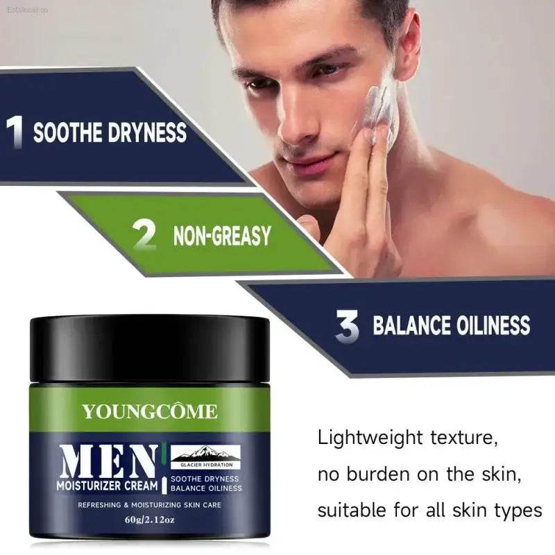 Anti Aging & Wrinkle Cream for Men with Pore Concealment - Estalios