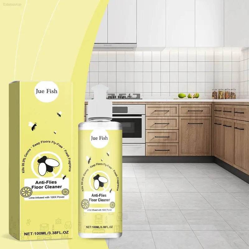 Anti-Fly Floor Cleaner for Clean Floor Stains and Odor - Estalios