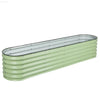 Aoodor 9-In-1 Aluzinc Modular Raised Garden Bed - Versatile Outdoor Planter for Vegetables, Flowers, and Herbs - Olive Green (71''L X 35''W X 17''H) - Estalios