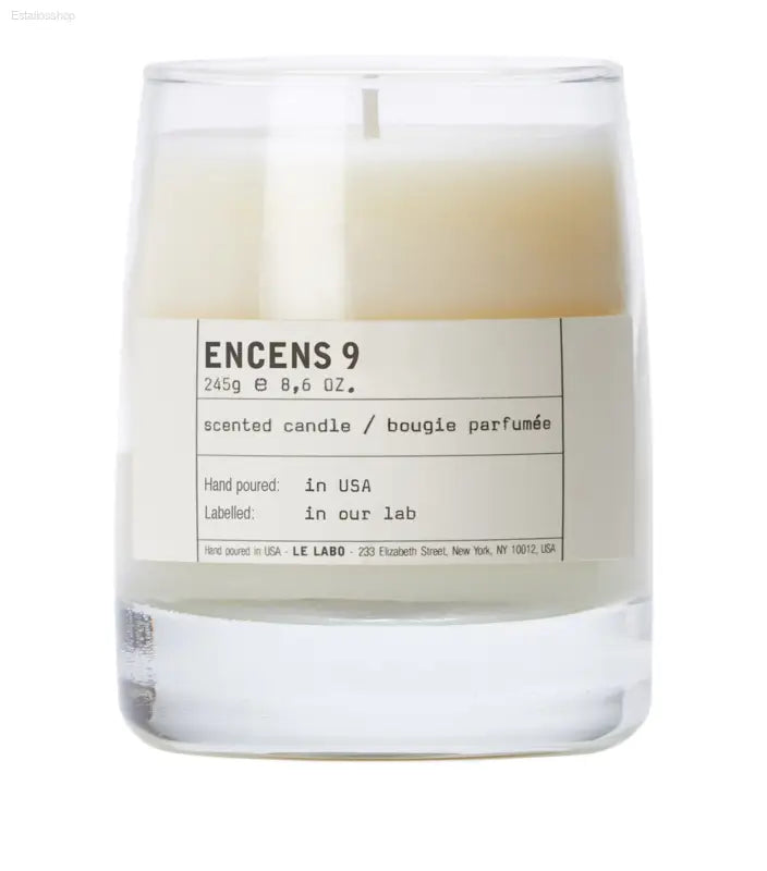 🕯️ Artisanal Aroma – Le Labo Encens 9 Classic Candle | Hand-Poured Luxury for Scent Lovers - 245 g