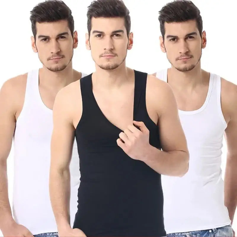 Men’s Asia XXL Narrow Shoulder Cotton Vests Sold for comfy casual style