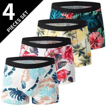 Stylish Assorted Patterned Boxer Briefs for Us-XXL and Us-XXXL - Estalios