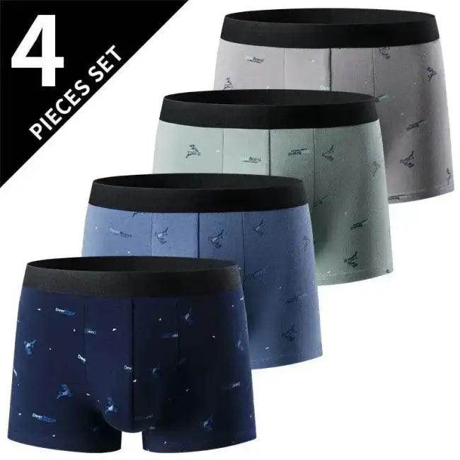 Stylish Assorted Patterned Boxer Briefs for Us-XXL and Us-XXXL - Estalios