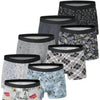 Comfortable 7-Pack Lettered Boxer Briefs for US-XXXL & Asia 6XL - Estalios