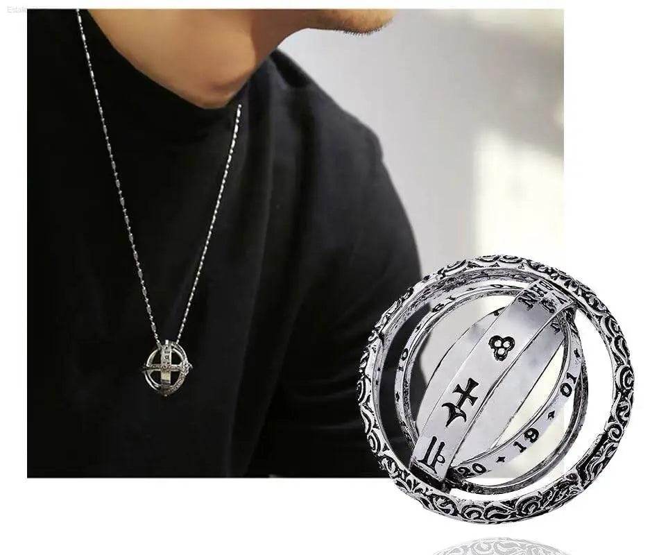 Astronomical Sphere Ball Ring with Triple-Layer Design - Estalios