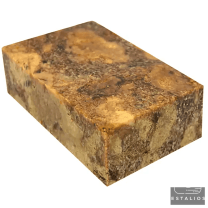 Pure African Black Soap Block for Natural Skin Care - Estalios