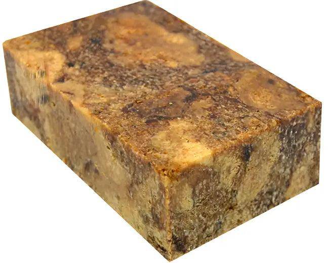 Pure African Black Soap Block for Natural Skin Care - Estalios